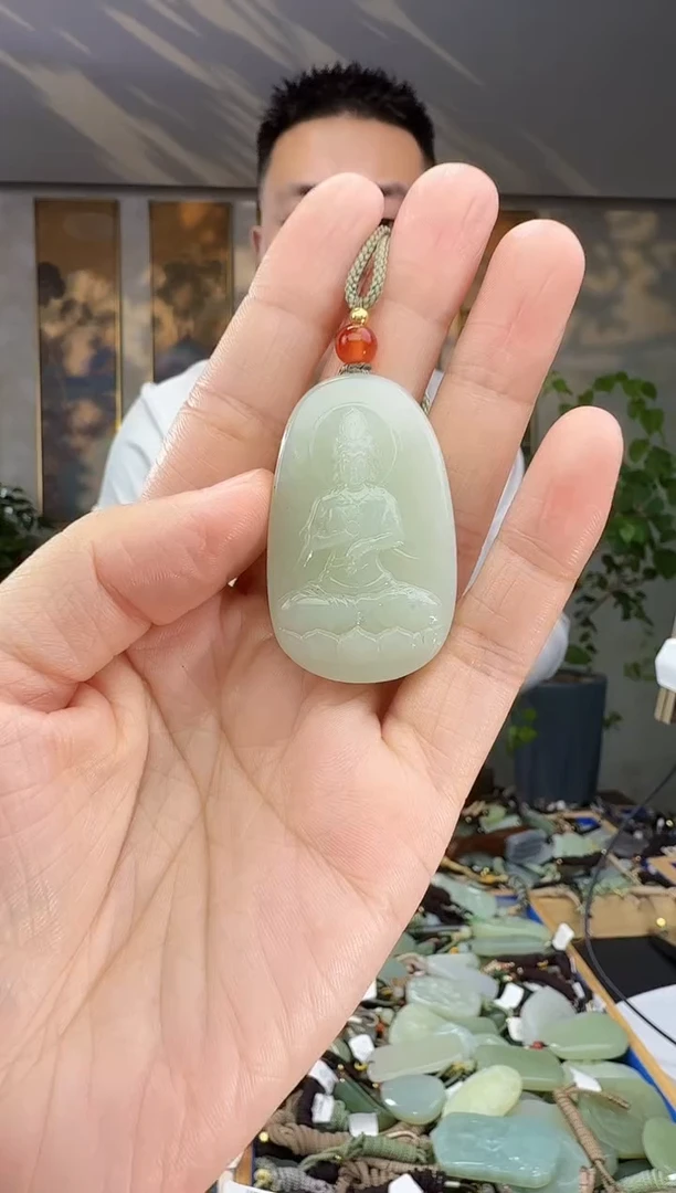 未镶嵌和田玉挂件拍一发一