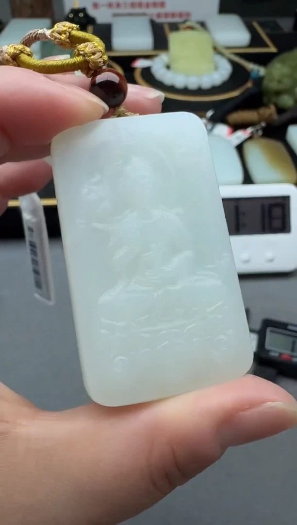 颈饰未镶嵌和田玉4