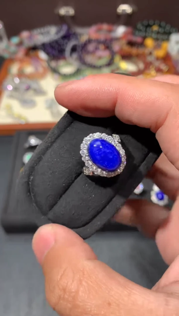 未镶嵌青金石戒指G03【多样性发其一】