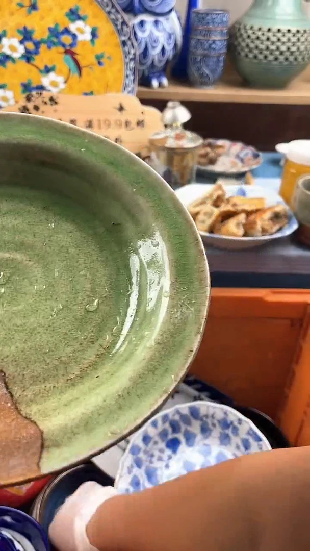 瓷片鸡****d英歌瓷器满19.9包邮