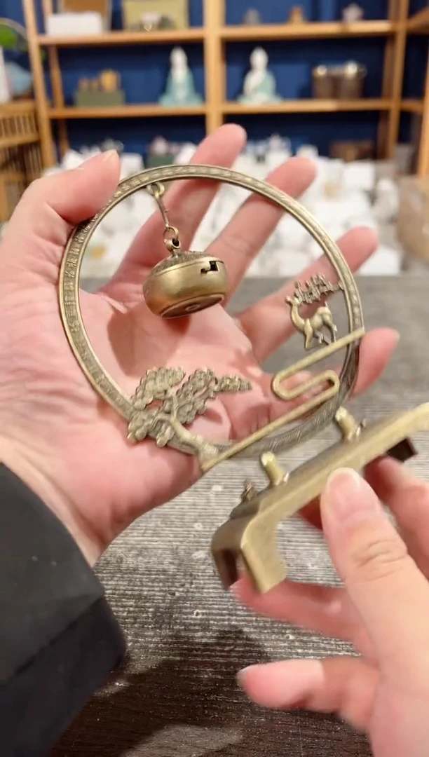 【闪购商品】其他合金铜一鹿高升香炉