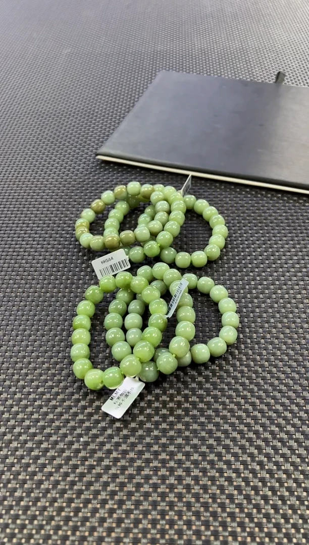 手串未镶嵌和田玉 约12mm+ （多样性发一件）64