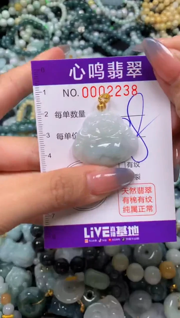 颈饰未镶嵌翡翠闪购002238