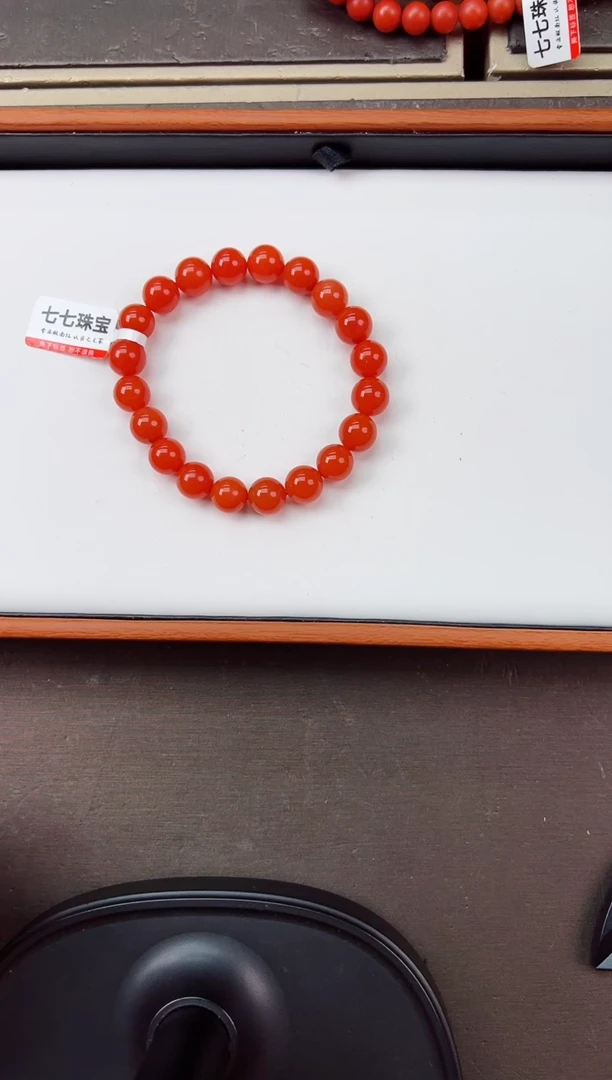 【闪购商品】南红玛瑙手串未镶嵌保山滴水洞亮光高品手串10+