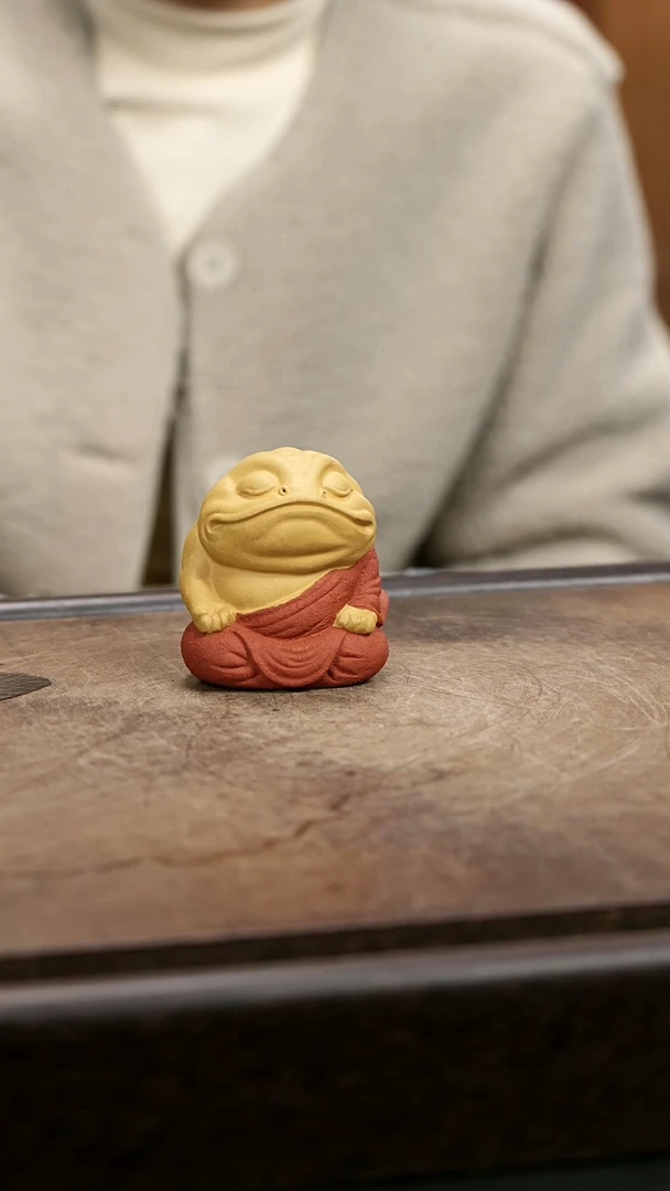 紫砂茶宠紫砂金蟾