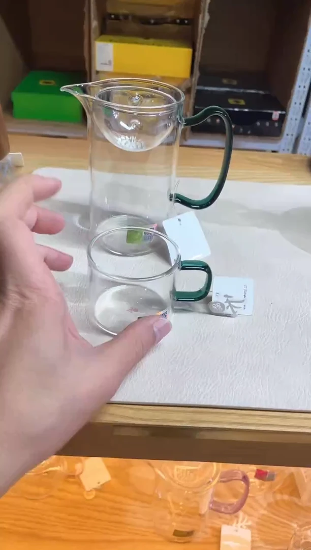 沁润墨绿色+清禾杯墨绿色一只