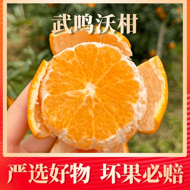 【正宗广西武鸣沃柑】新鲜水果现摘现发鲜甜柑橘4.5斤8斤坏果包赔