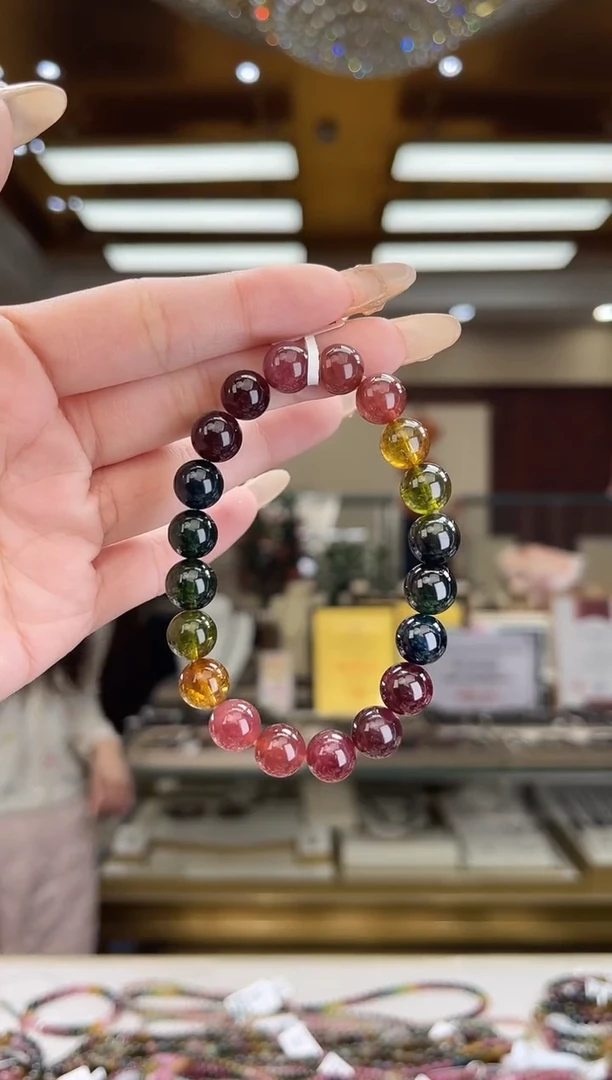 【闪购商品】碧玺/未镶嵌9mm+碧玺单圈多样性发货63