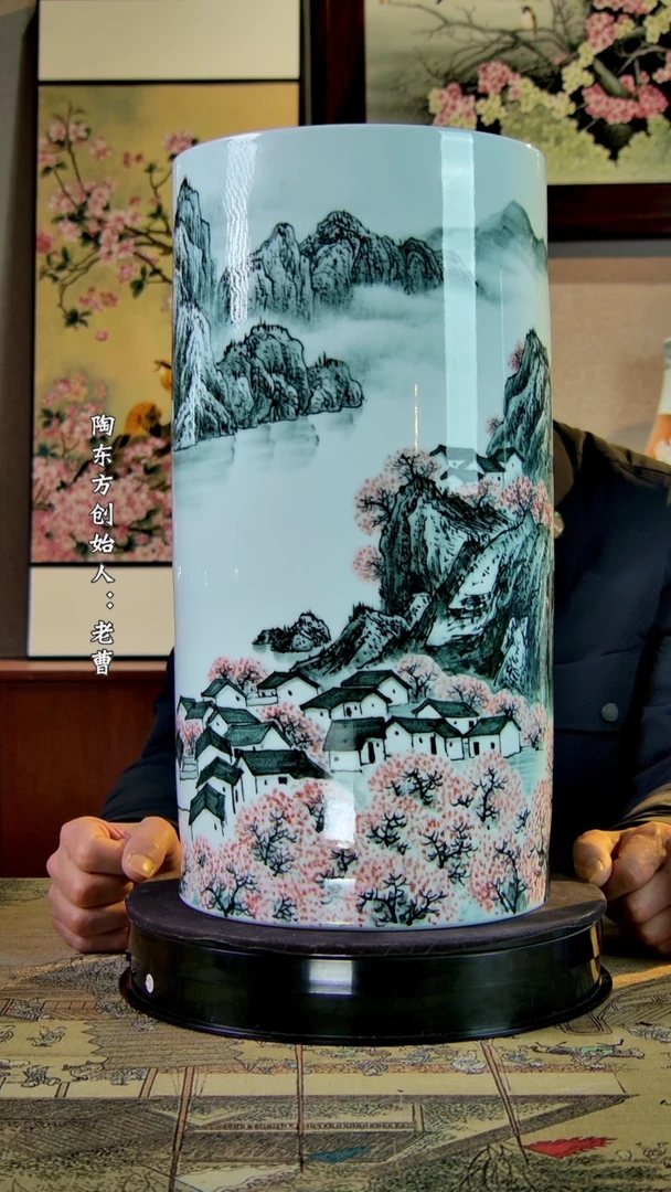 【闪购商品】其他景德镇陶东方陶瓷艺术作品花瓶瓷板画摆件