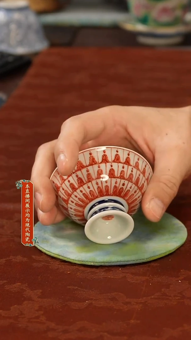 陶瓷景德镇手工手绘卡哇伊美器