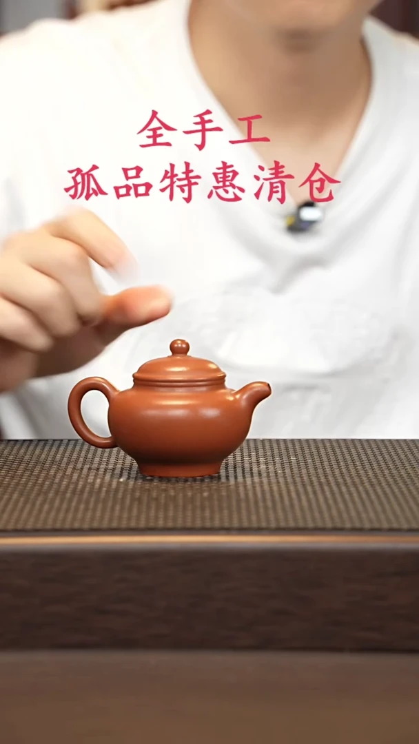 茶壶紫砂源头精品手工作品5404