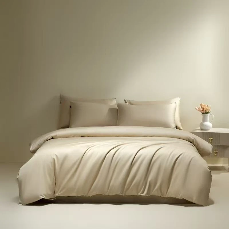 香槟色-织金宋锦高精密床笠1.8*2米