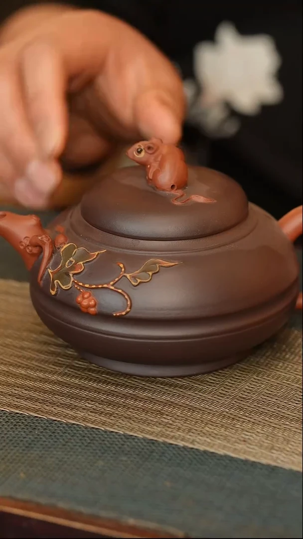 【闪购商品】紫砂茶壶喀左紫砂一线堂口，原矿手工制作