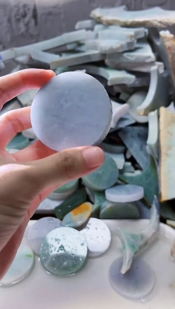 裸石翡翠翡翠a货正品玉石陈107