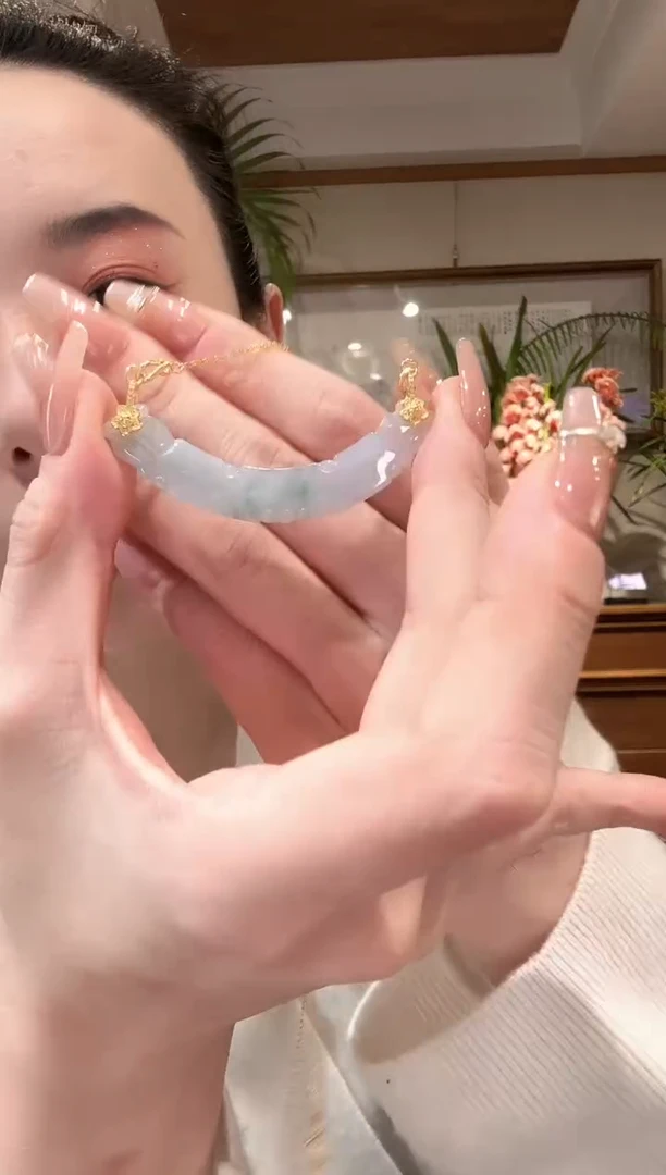 【闪购商品】翡翠颈饰未镶嵌国风