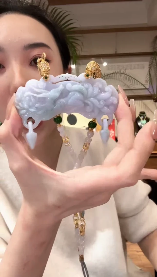 【闪购商品】翡翠颈饰未镶嵌国风