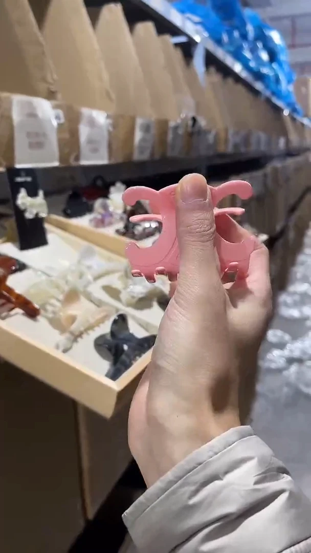 非金属醋酸粉色抓夹