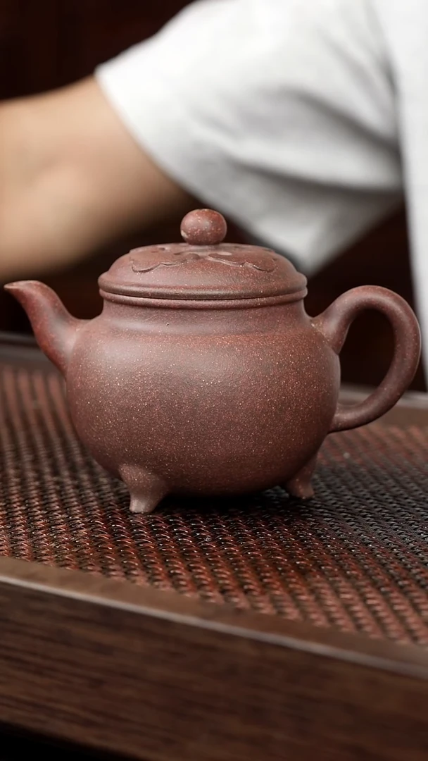 茶壶紫砂岩中泥大彬如意