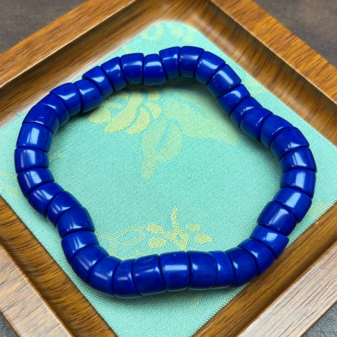 非金属珐琅手链 蓝色 手串 S296