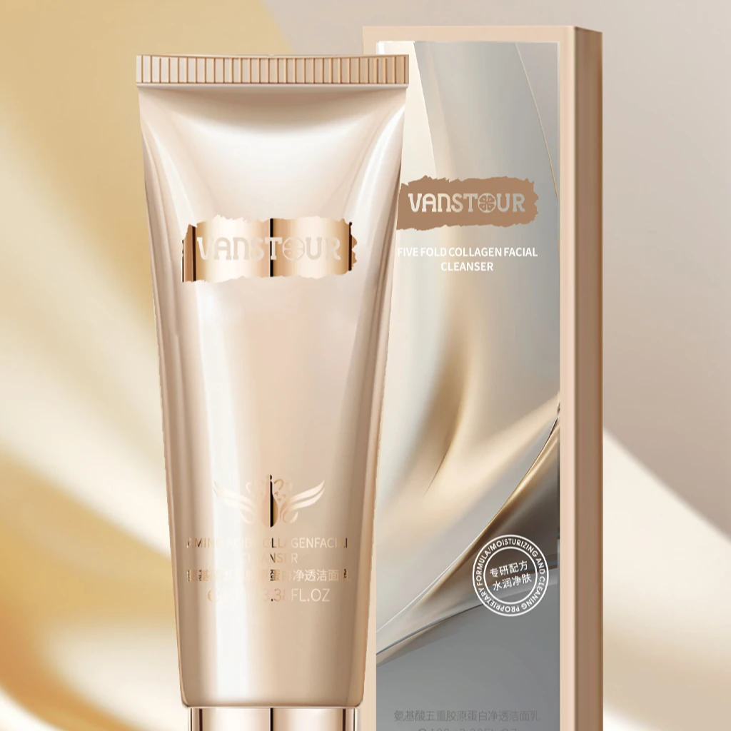 VANSTOUR氨基酸五重胶原蛋白净透洁面乳