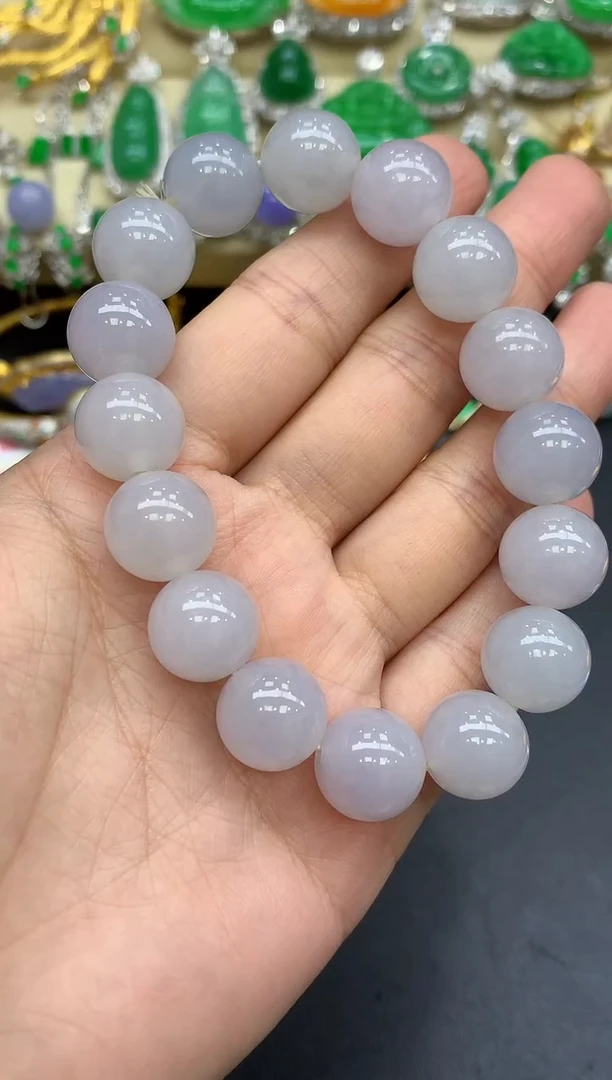 未镶嵌手串翡翠187-中国好珍宝
