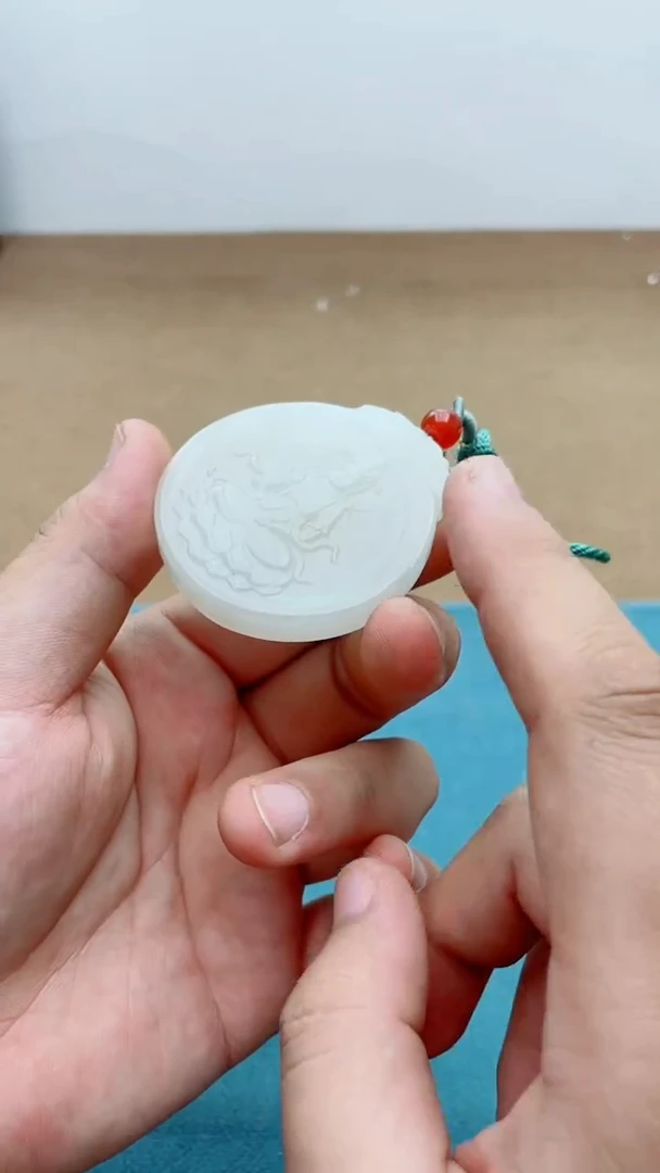 和田玉未镶嵌挂件1