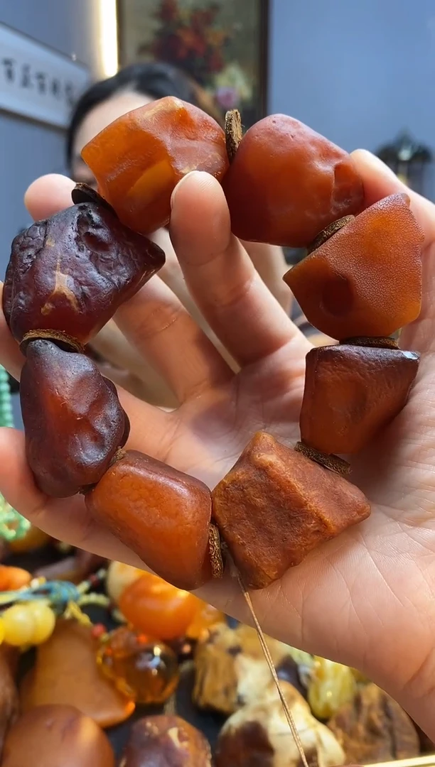 手串琥珀未镶嵌手串