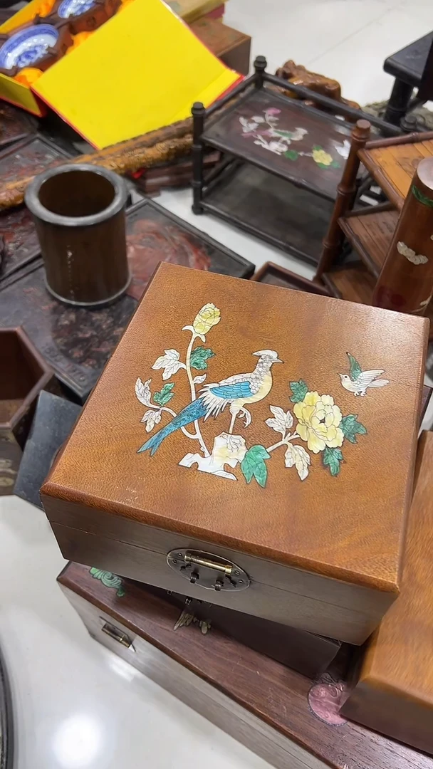 木沐头淘摆件木雕件