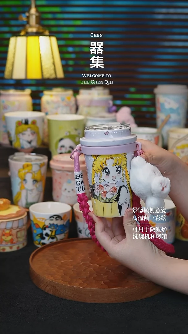 其他09景德镇纯手工手绘创意瓷