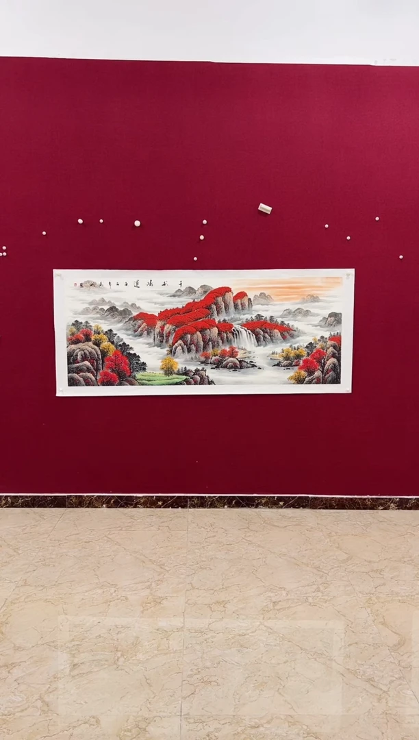国画用****2师文娟的国画作品