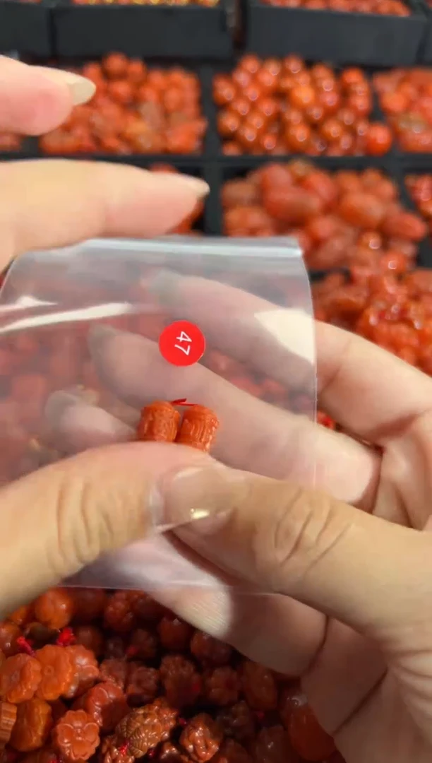 南红玛瑙未镶嵌颈饰1