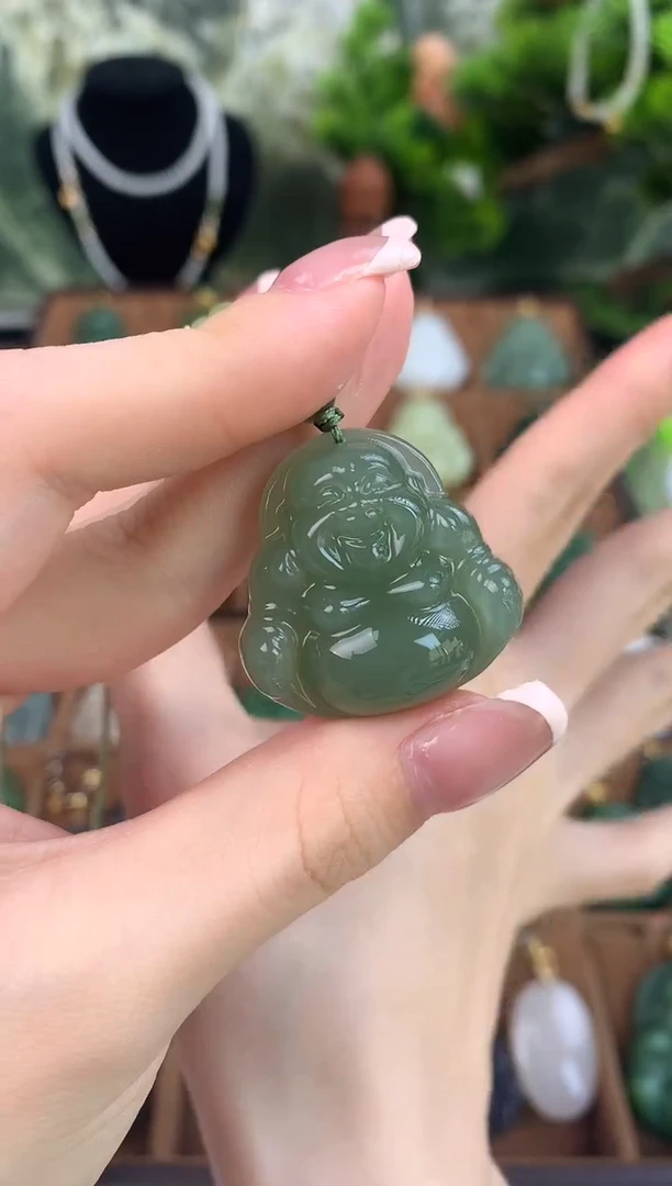 颈饰未镶嵌和田玉吊坠30mm