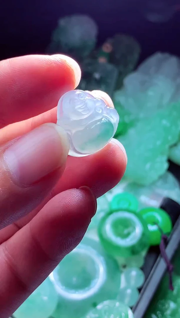 未镶嵌定制翡翠梦*#翡翠毛货定制