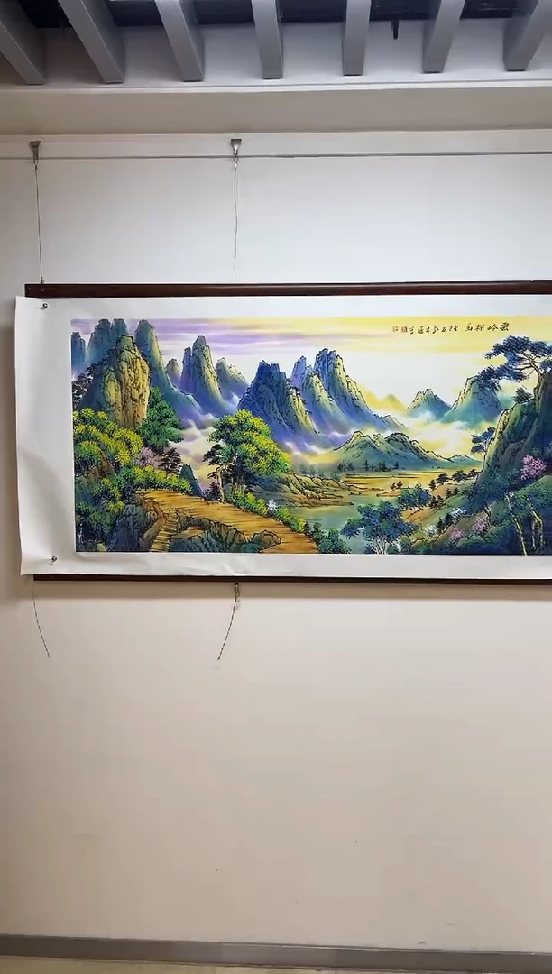 国画48孙来通老师 国画 8平尺