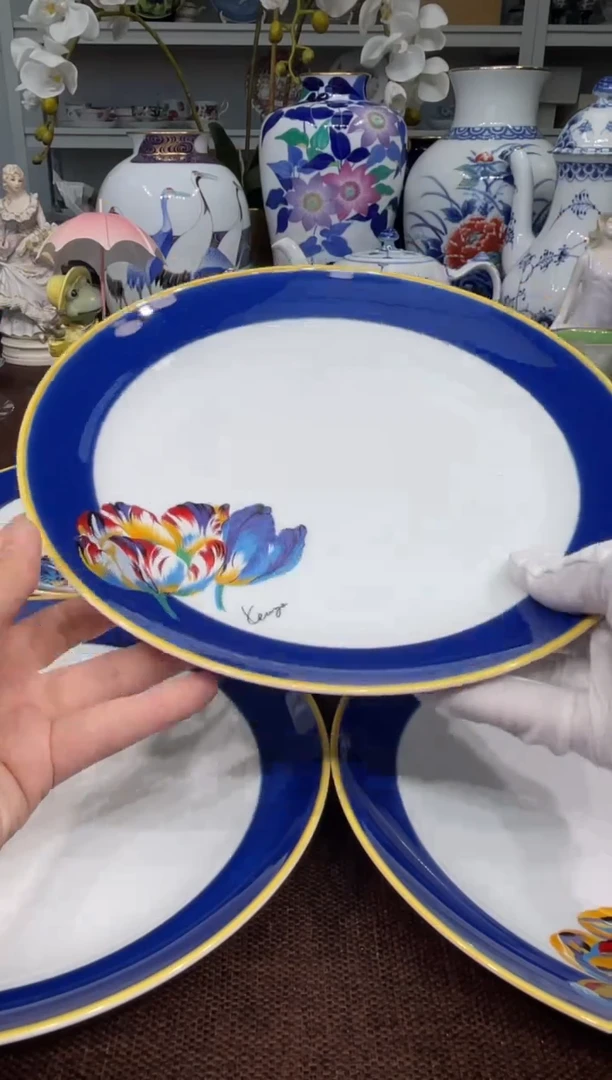 【闪购商品】kenzo高田贤三盘子5只24cm