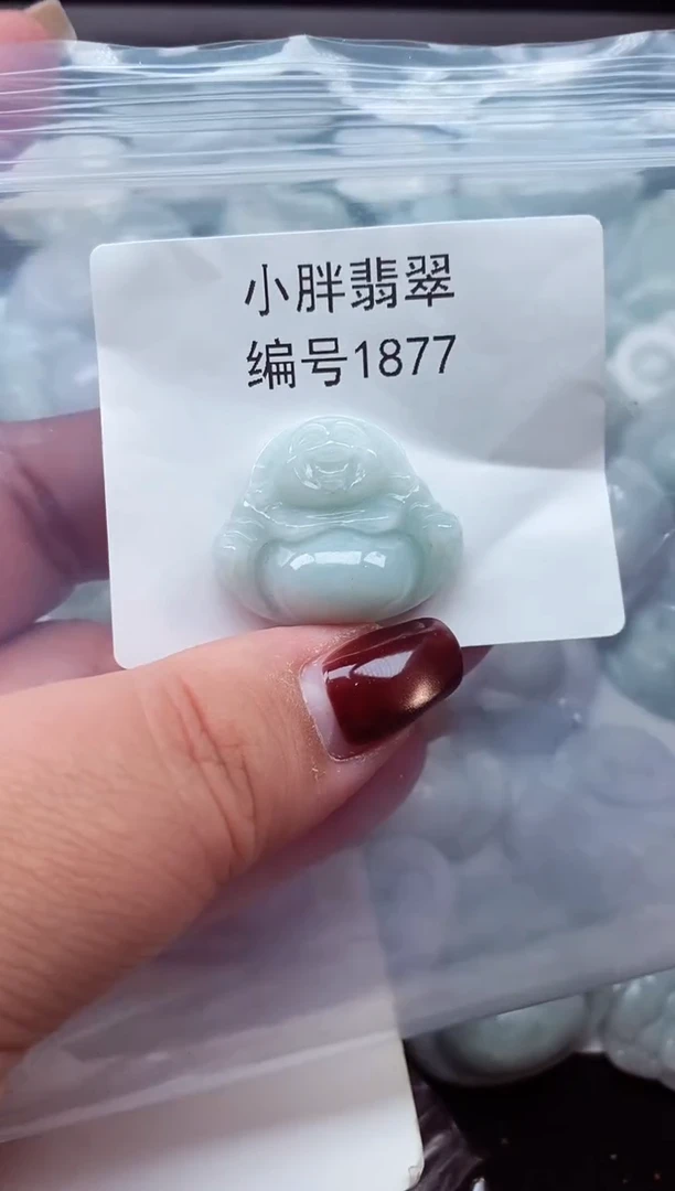 颈饰未镶嵌翡翠缅甸天然A货翡翠1877