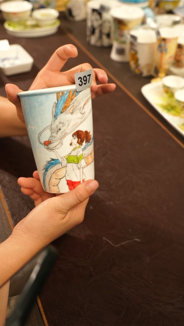 景德镇高温釉下彩纯手工手绘397