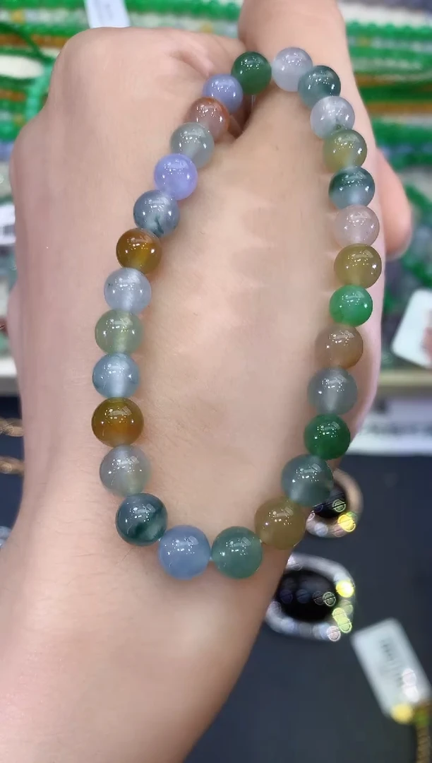 未镶嵌手串翡翠b201 tg