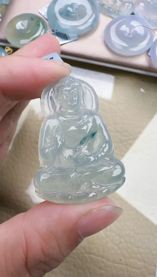 翡翠未镶嵌颈饰缅甸翡翠a货