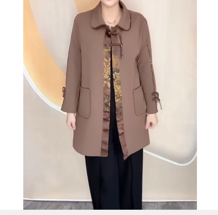 2025夏季新款网红同款洋气减龄韩版爆款长款外套女ta