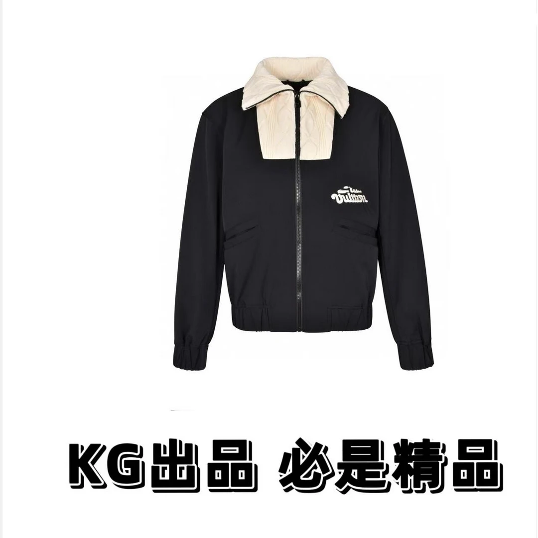 KG出品（男女同款）薄棉针织领外套