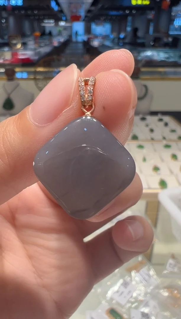 【闪购商品】和田玉颈饰银S925镶嵌11111