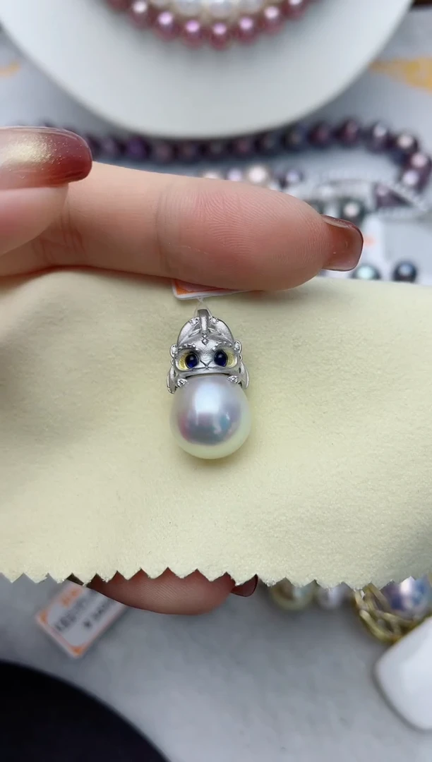 【闪购商品】海水珍珠颈饰银S925镶嵌W86