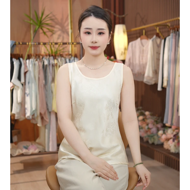 《 怀玉-背心》新中式提花国风时尚休闲百搭品质背心