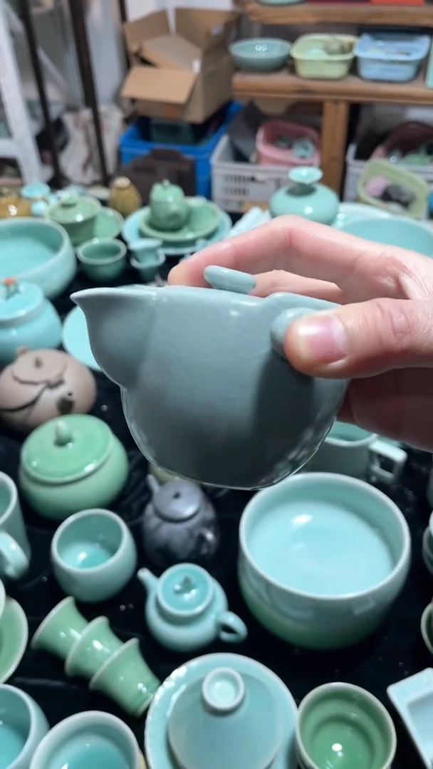 【闪购商品】特价 微瑕 慧仙青瓷