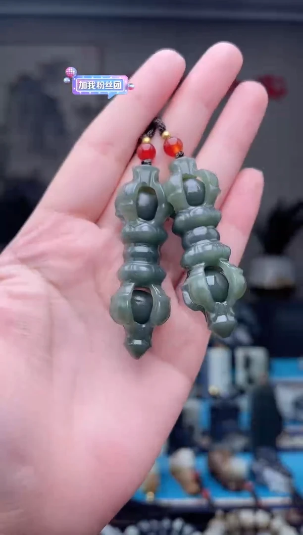 未镶嵌和田玉挂件多样性发 拍一发一