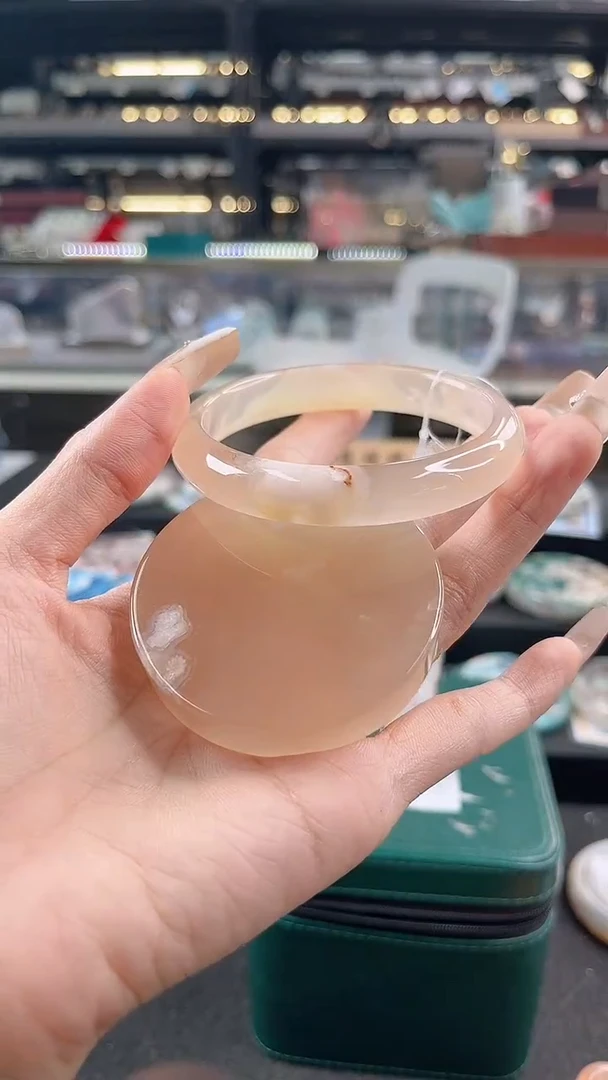 未镶嵌手镯石英质玉62圈口 （赠品镯心）3595183