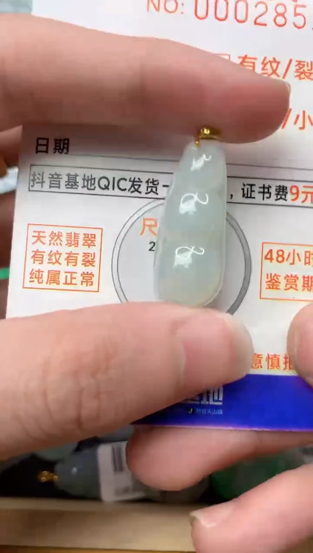 【闪购商品】翡翠颈饰18K金镶嵌4...........