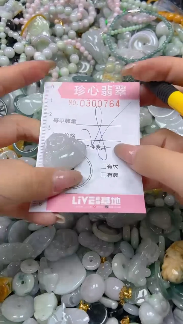 翡翠未镶嵌颈饰闪购0300764
