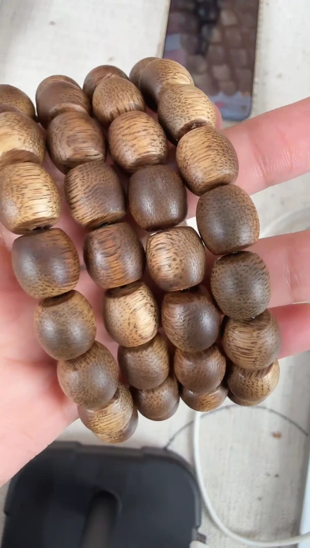 沉香沉香碎屑12沉香沉水浮鼓珠单圈卡1.0/13克多样性发其一